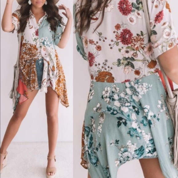 Fabulous Floral Patchwork Top - Picture 2 of 2